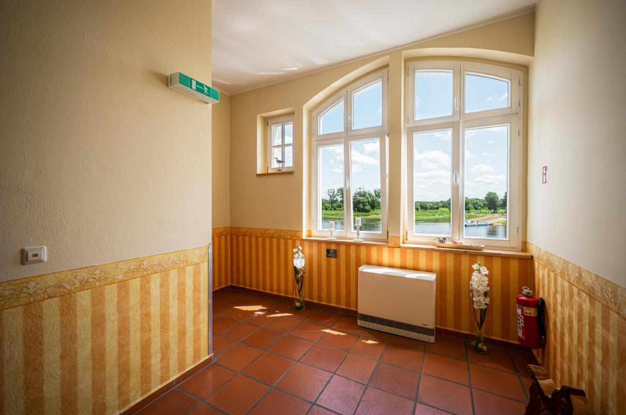 מלון Oranienbaum-Woerlitz Elbterrasse Worlitz מראה חיצוני תמונה